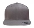 Classic Snapback Cap 6089M Dark Grey